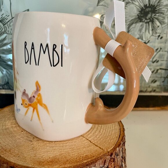 NEW WITH TAGS Rae Dunn & Disney Bambi Mug - Collaboration - Picture 2 of 3